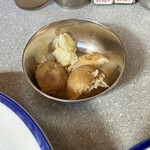 カリーライス専門店エチオピア - 崩しておいたジャガイモ