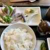 お食事処まるに - 料理写真:いわし刺身定食