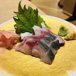 石と肴 地雷也 - 極上！生サバ刺