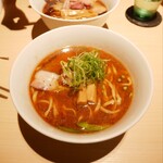 鴨中華そば 楓 - 丹波黒豆みそらーめん1,350円