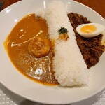 天馬 浦和店 - 海老カレー＆キーマカレー
