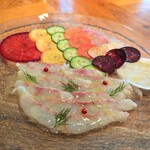 ポアジェ - カンパチのカルパッチョ