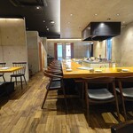 炭火焼き ヒノカミ - カウンター席