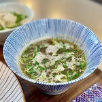 麺や くろえもん - 黒のつけ汁