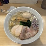 貝出汁 中華そば 竹祥 - 