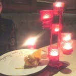 ラ・ベ - さぁ～ロウソクの火を吹き消してください