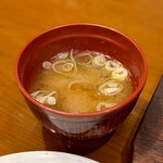 レストラン カタヤマ - 味噌汁