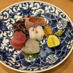 口福 みなみ - 料理写真:刺身盛り合わせ一人前