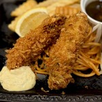 レストラン カタヤマ - 牡蠣フライ