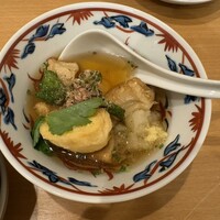 口福 みなみ - 生麩と真丈のあげだし