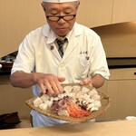 山玄茶 - 向付のネタ