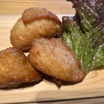 バール・デ・美富味 - 唐揚げ定食（鶏唐揚げ）