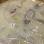 バール・デ・美富味 - 唐揚げ定食（豚汁）