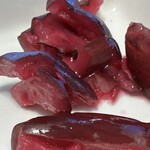 バール・デ・美富味 - 唐揚げ定食（漬物）