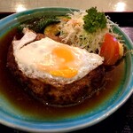 矢嶋食堂 - YAJIMAのハンバーグ定食(和風) 1,330円