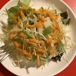 ジュンタラカレー - サラダ