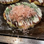 お好み焼 ゆかり - 国産豚玉のアップ　