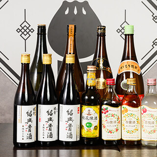 中国のお酒や台湾茶をはじめとした、豊富なドリンクメニュー♪