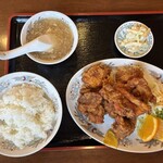 王関 - 料理写真:からあげ定食