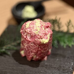 赤身肉じゃんか中目店 - 【名物】元祖本生わさびカルビ