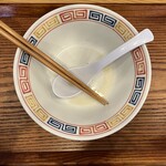 麺道 ひとひら - 完飲