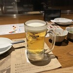 酔灯屋 - 生ビール