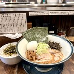 麵や きさ乃 - 2025 十一月限定 塩煮干 背脂まぜそば