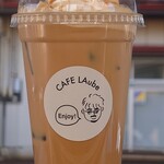 Cafe LAube - ドリンク写真:キャラメル・ラテ700円+Lサイズ100円
