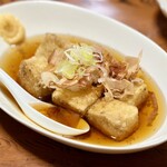 やきとり天照 - 揚げ出し豆腐