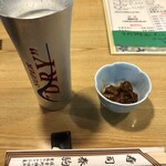 春駒 - ビールとお通し