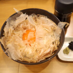 しののめヌードル - 卵黄と鰹節のごはん