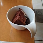 お茶処 吉田 - ドリンクには焼き菓子付き