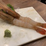 和食処 徹 - 特大ぼたん海老