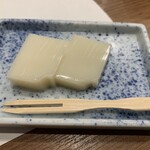 和食処 徹 - 豆乳ゼリー