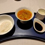 成隆行蟹王府 - 蟹みそと蟹の白子かけご飯