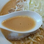 喜一 - ポタージュのような味噌スープ