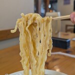 喜一 - 多加水中太ちぢれ麺