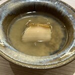 鮨 なんば - 蒸しアワビ