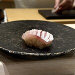 鮨 なんば - カスゴダイのにぎり