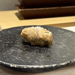 鮨 なんば - アナゴ塩柚子のにぎり