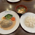 レストラン シン - ご飯にお味噌汁が良いですね