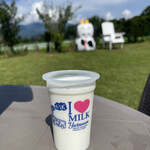 ヤツレン ソフトクリーム売店 - ポッポ牛乳 小 200円