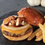 【おすすめ】和牛バーガー　　ガーリック＆オニオン