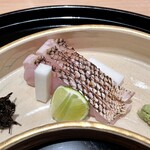 まき村 - 白甘鯛 皮目炙り