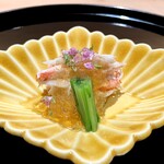 まき村 - 庄内 ずわい蟹 ジュレ