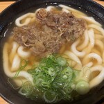 土俵うどん - 肉うどん(630円)＋大盛(150円)