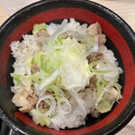 ラーメン　九龍 - チャーシュー飯 (350円)