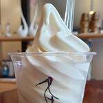 千歳鶴　酒ミュージアム - 千歳鶴 酒粕ソフトクリーム
