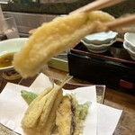 すし寛 - キスの天ぷら