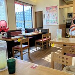 なか卯 - 店内